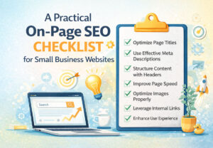 A Practical On-Page SEO Checklist for Small Business Websites